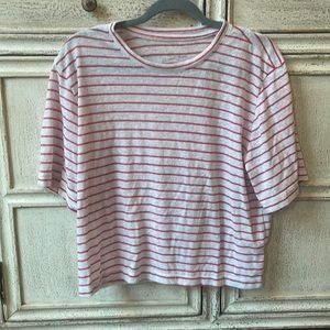 Universal Thread Boxy Striped Tee